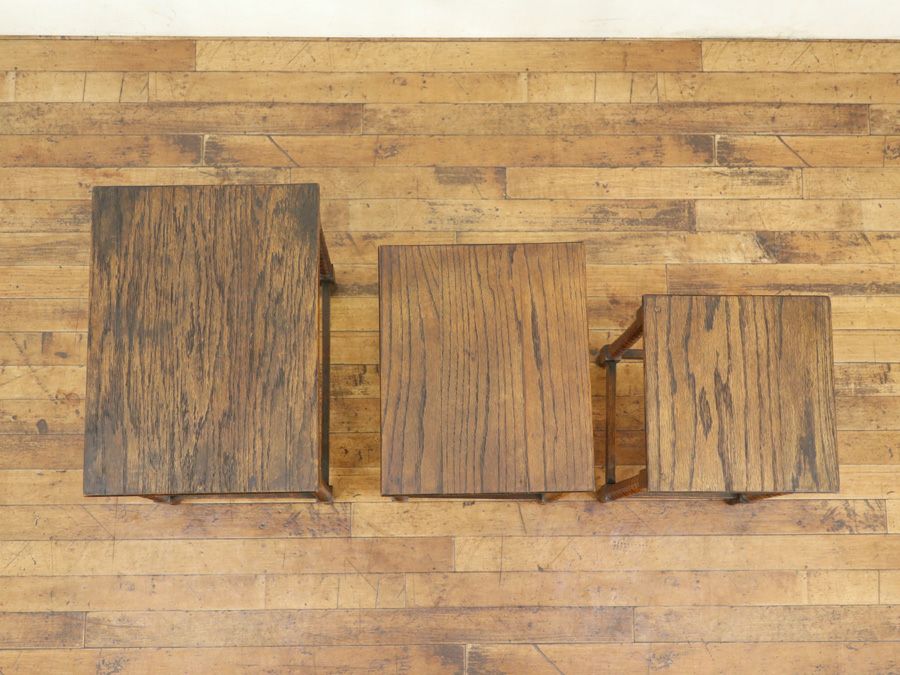 アンティーク家具 ネストテーブル 59494