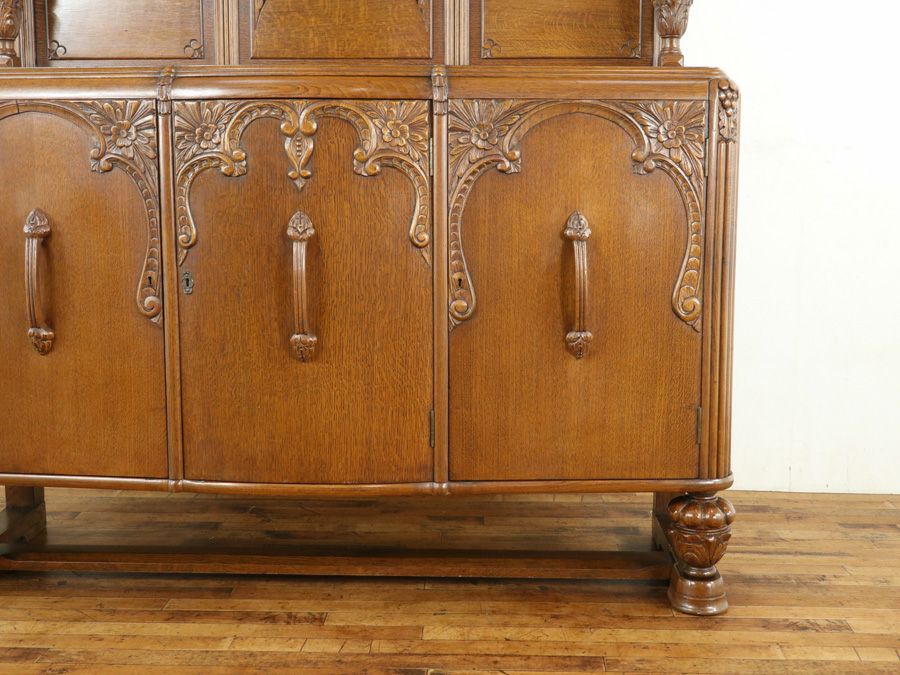 イギリスアンティーク家具サイドボード 58091a