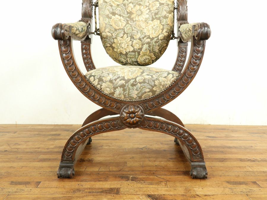 アンティーク家具サボナローラチェア 65140