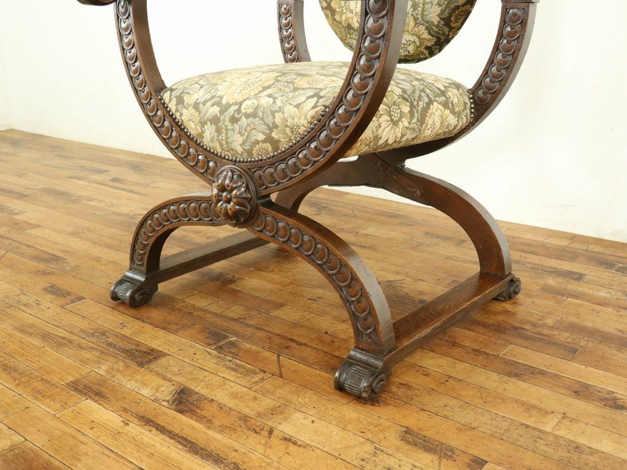 アンティーク家具サボナローラチェア 65140