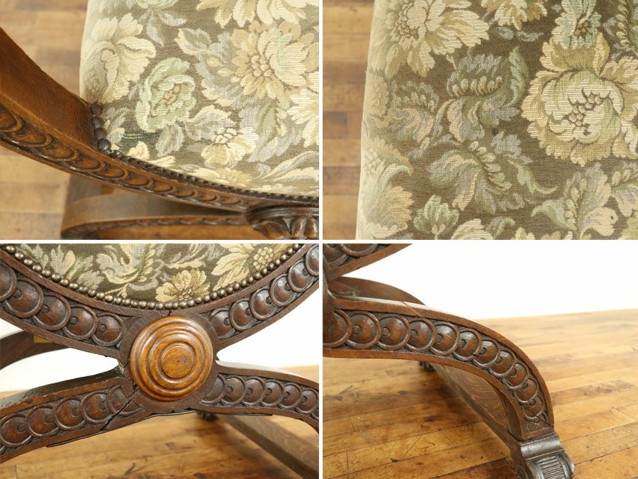 アンティーク家具サボナローラチェア 65140