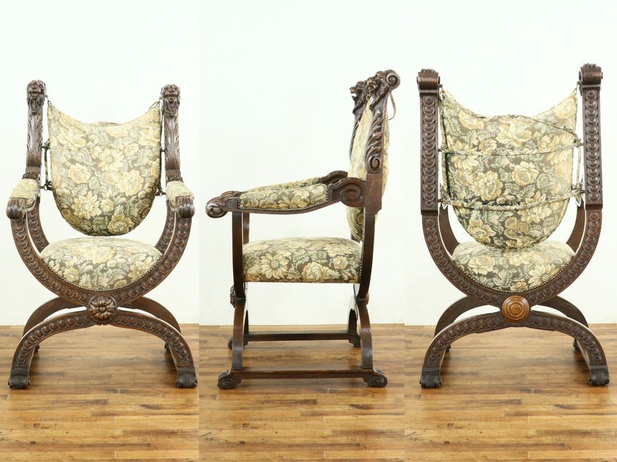 アンティーク家具サボナローラチェア 65140