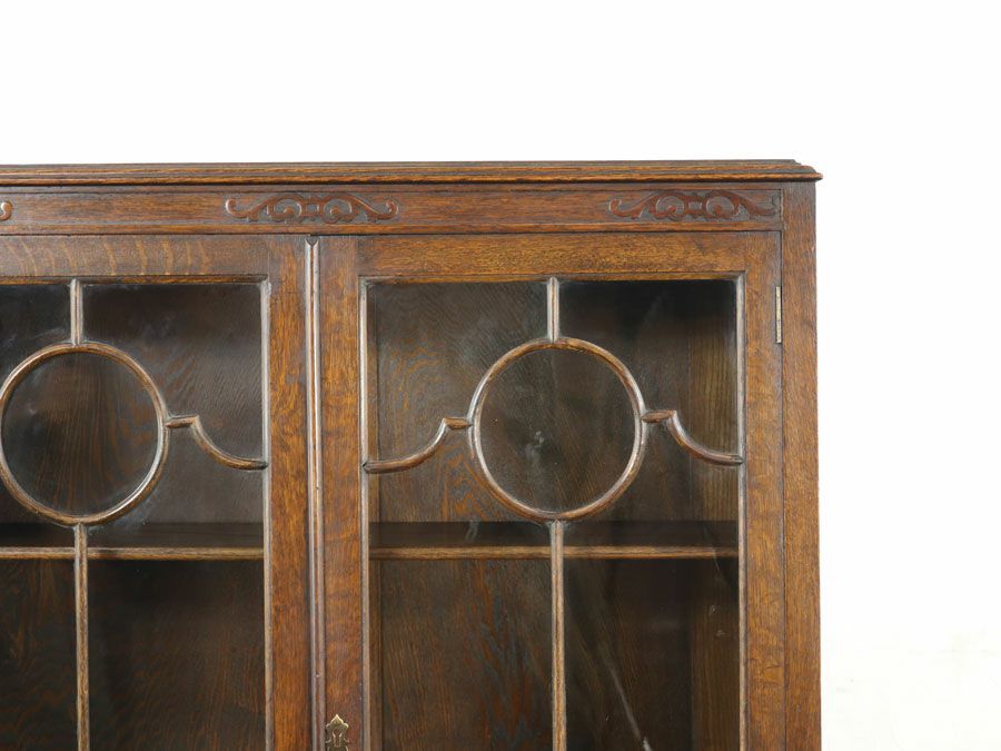 イギリスアンティーク家具ブックケース 59496