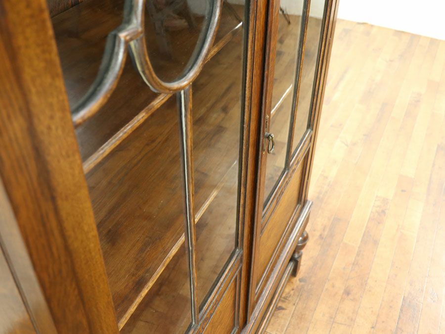 イギリスアンティーク家具ブックケース 59496