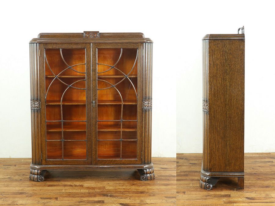 アンティーク家具 ブックケース 59456