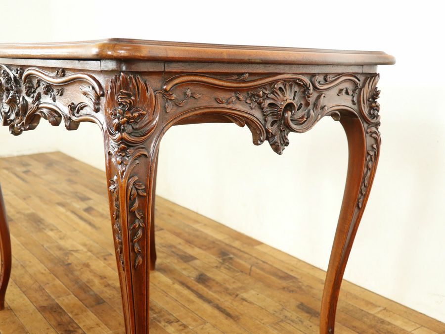 フランスアンティーク家具サイドテーブル 65071