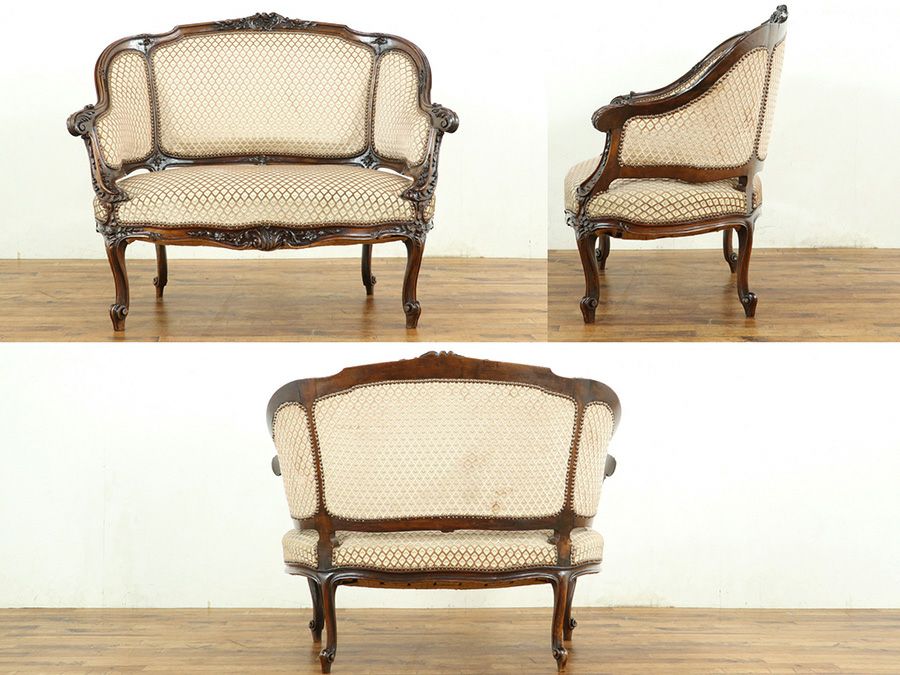 フランスアンティーク家具ソファ 65189