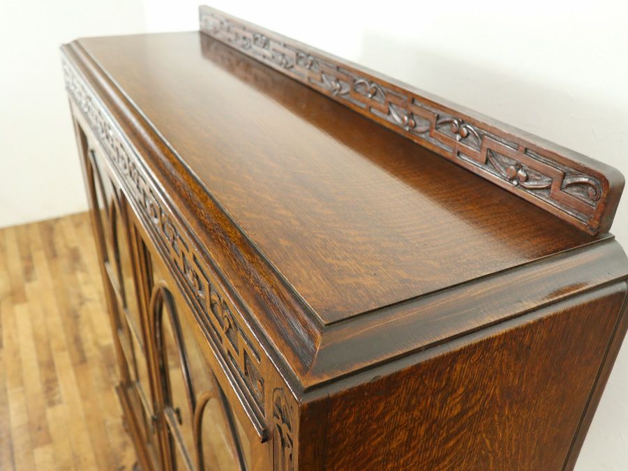 イギリスアンティーク家具ブックケース 59237