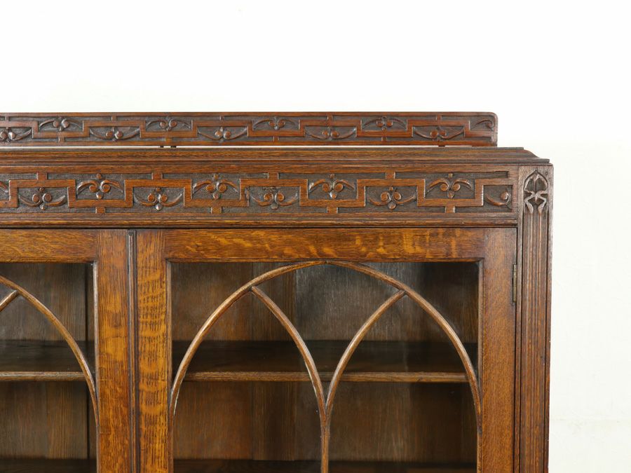 イギリスアンティーク家具ブックケース 59237