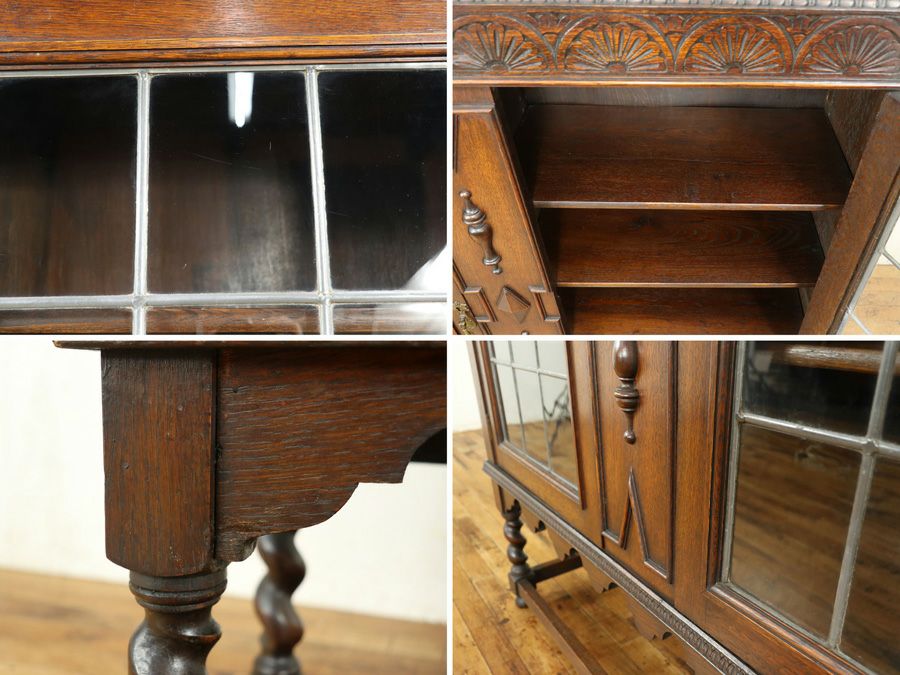 イギリスアンティーク家具ブックケース 59362