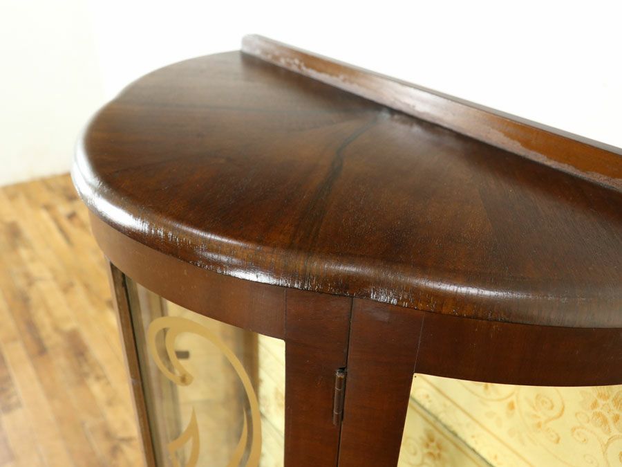 アンティーク家具張替済ショーケース 59419