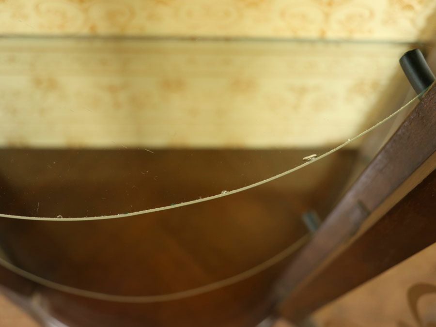 アンティーク家具張替済ショーケース 59419