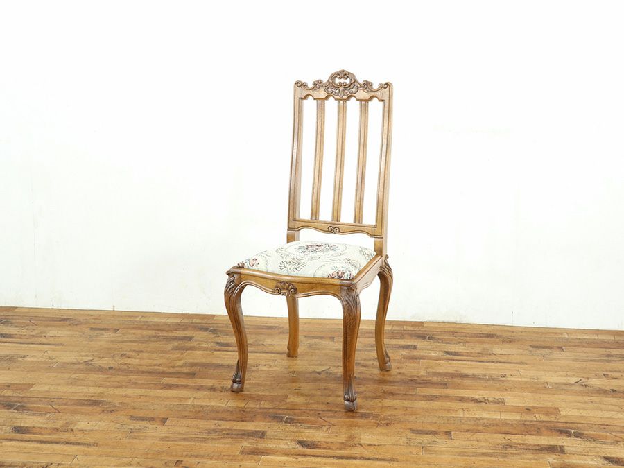 アンティークテーブルチェア6セット 65120b