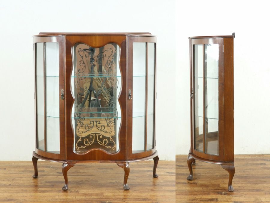 アンティーク家具張替済ショーケース 59461