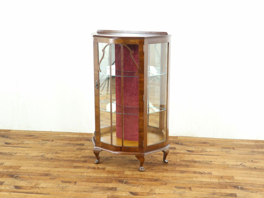 アンティーク家具張替済ショーケース 59472