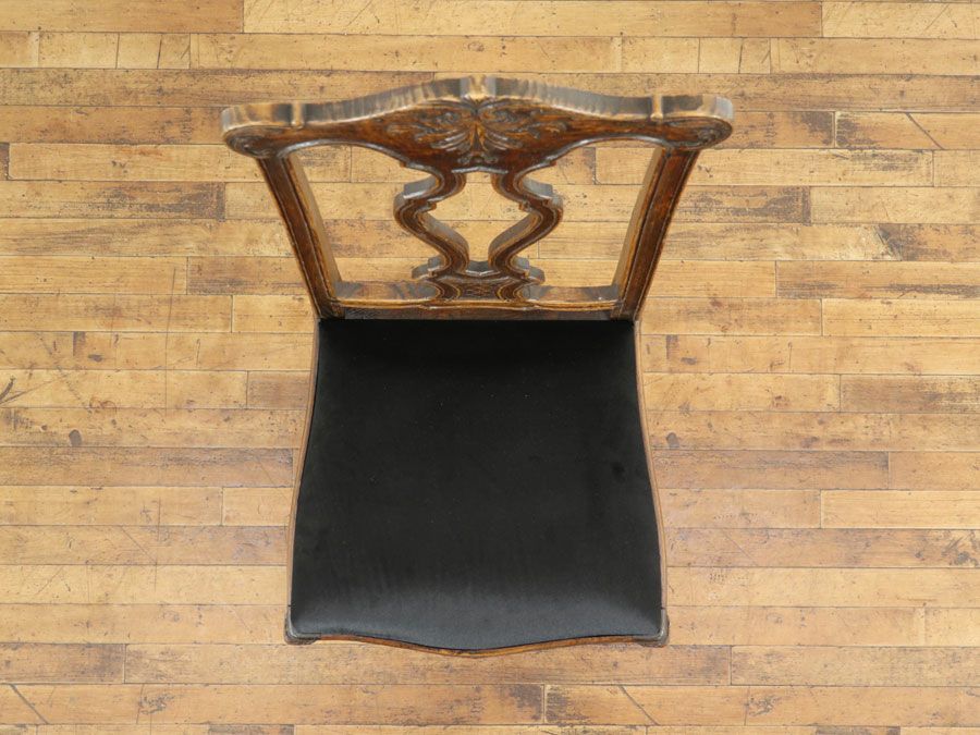 アンティーク家具張替済チェア 65116