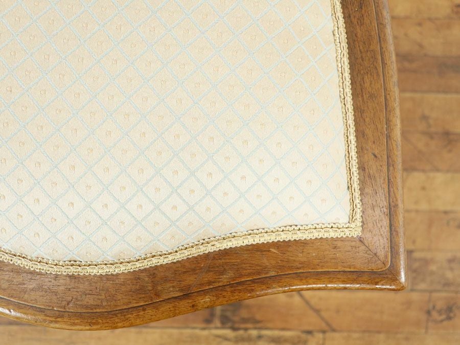 アンティーク張替済 ルイ15世チェア 65035a