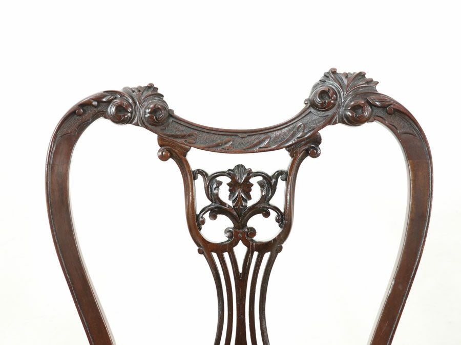 アンティーク張替済 ビクトリアンチェア 59363