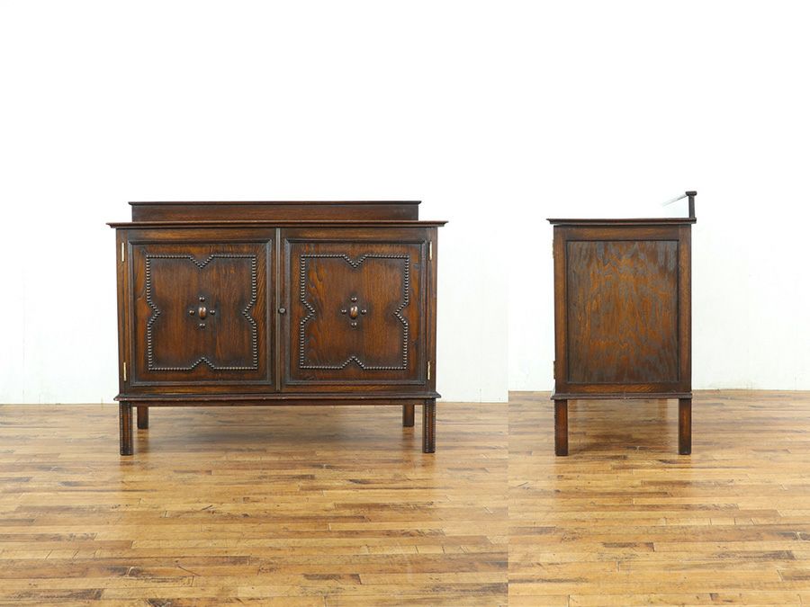 アンティーク家具キャビネット 59078