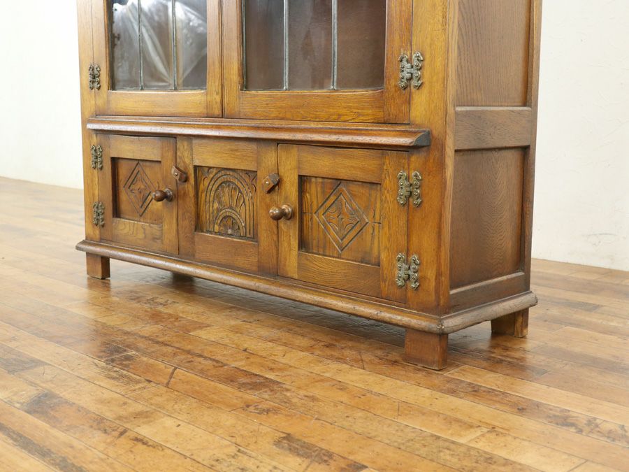 イギリスアンティーク家具ブックケース 59638