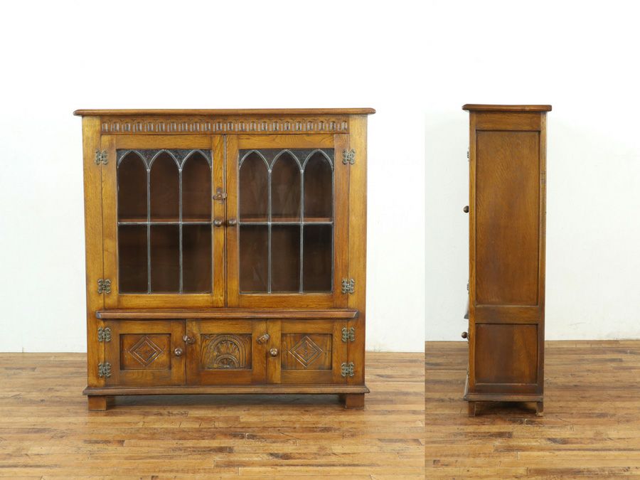 イギリスアンティーク家具ブックケース 59638