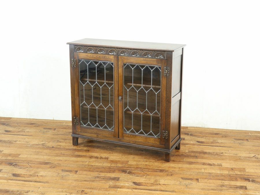 イギリスアンティーク家具ブックケース 59731