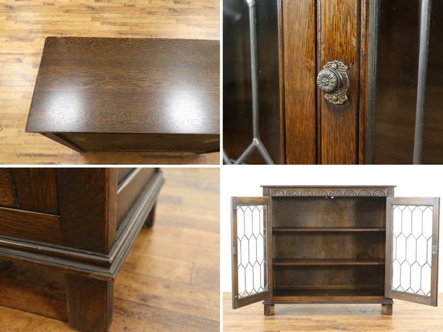 イギリスアンティーク家具ブックケース 59731