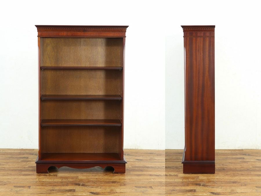 アンティーク家具オープンブックケース 59699a