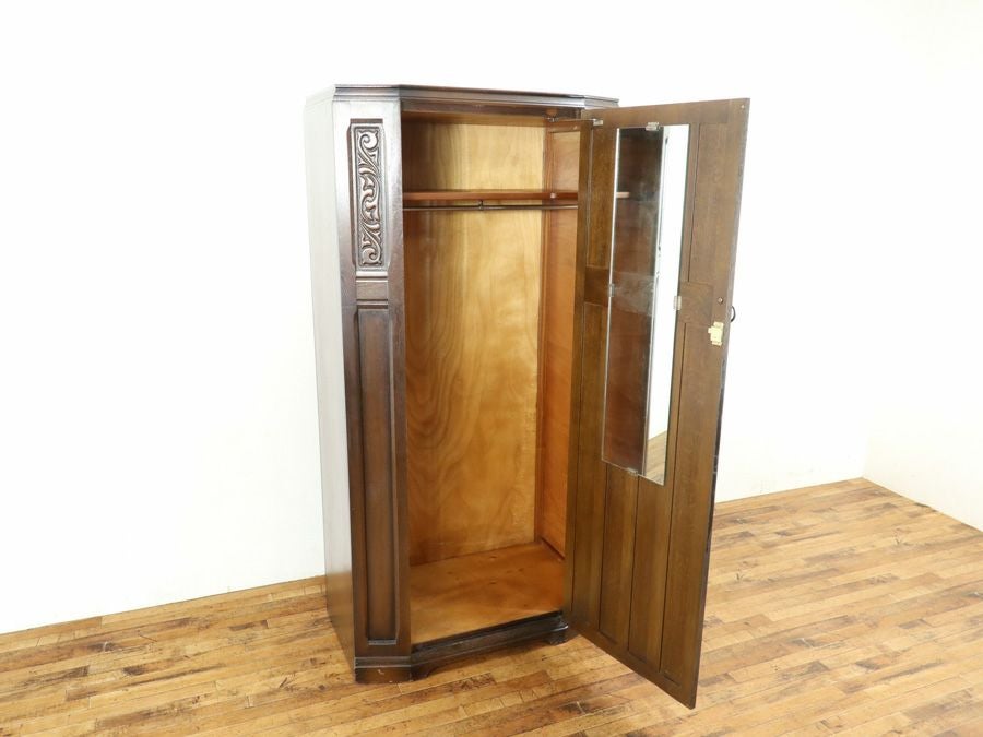 イギリスアンティーク家具ワードローブ 59664
