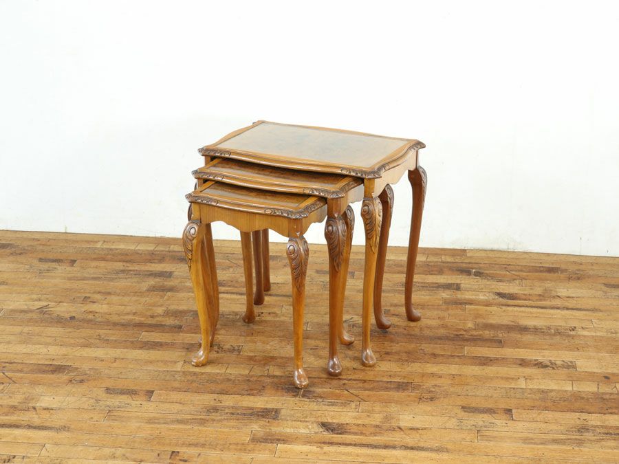 イギリスアンティーク家具ネストテーブル 59548