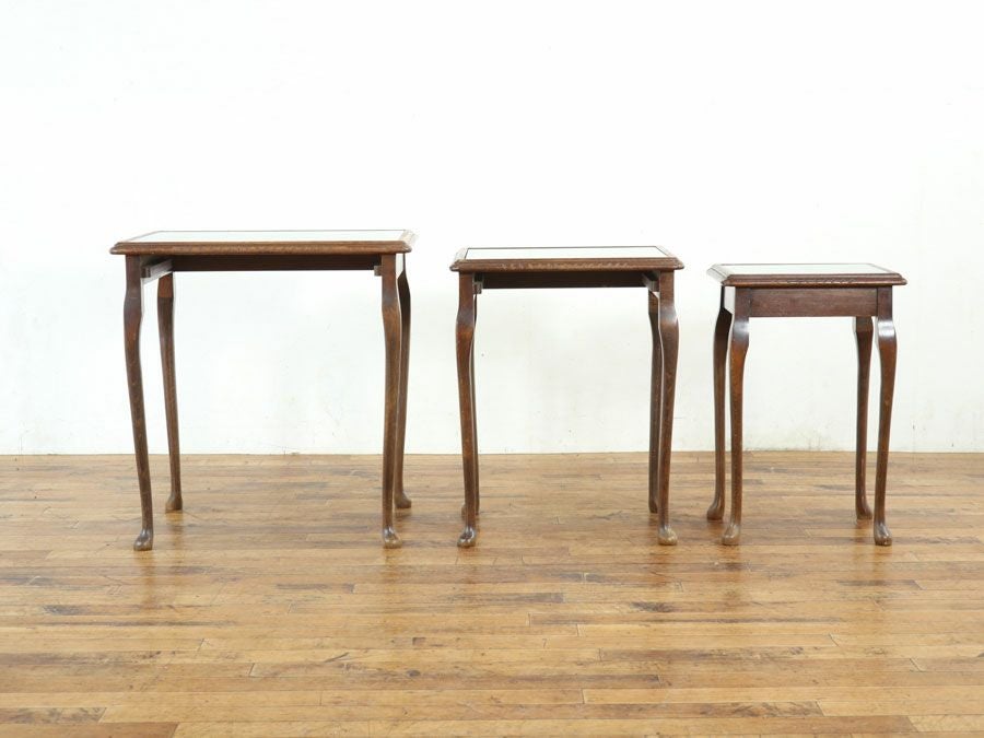 イギリスアンティーク家具ネストテーブル 59543