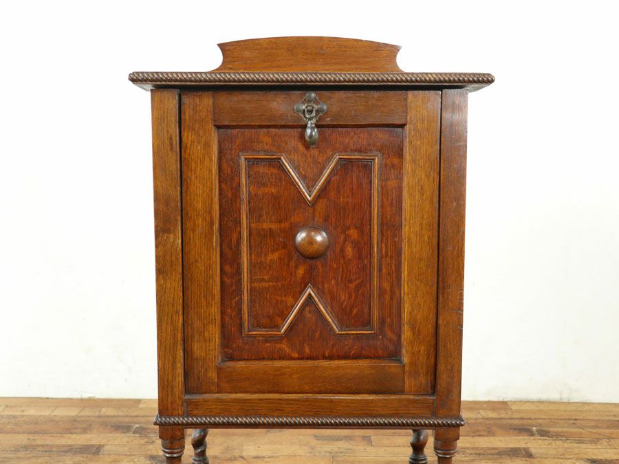 イギリスアンティーク家具コールボックス 59608