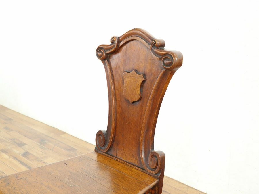 イギリスアンティーク家具ホールチェア 59544