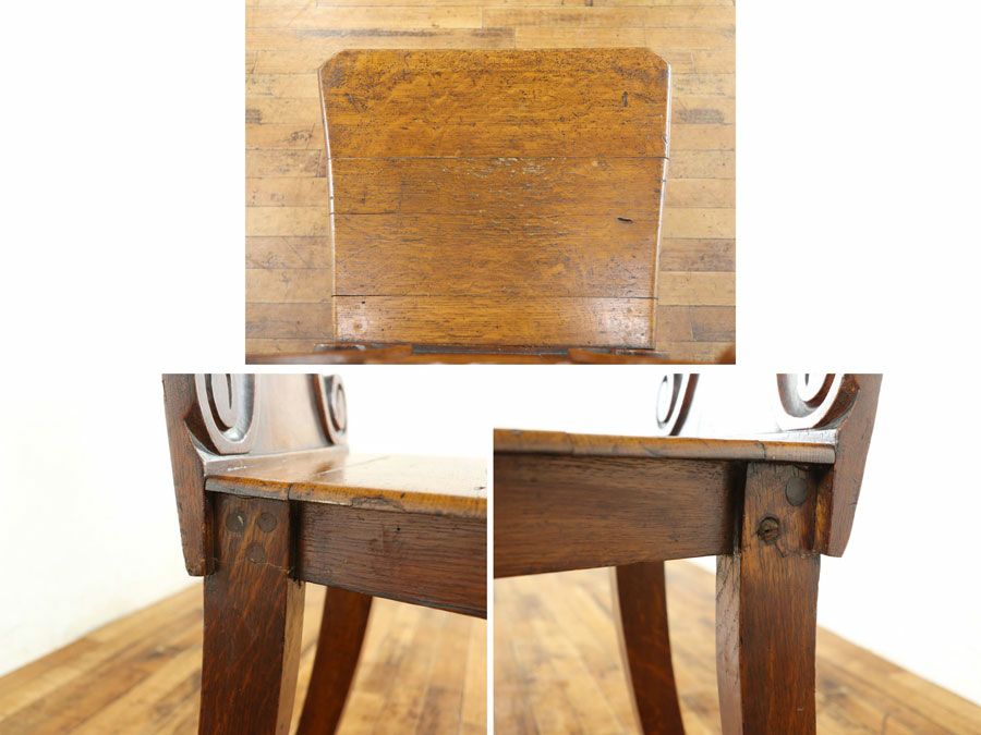 イギリスアンティーク家具ホールチェア 59544