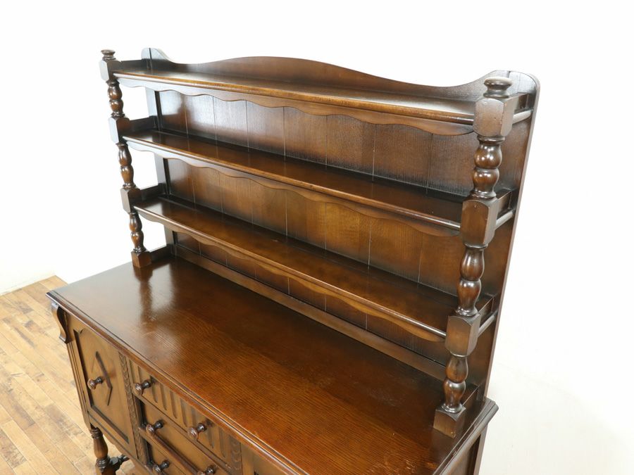 イギリスアンティーク家具カップボード 59698