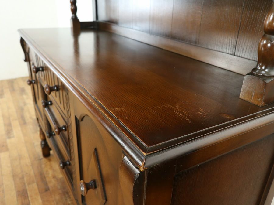 イギリスアンティーク家具カップボード 59698