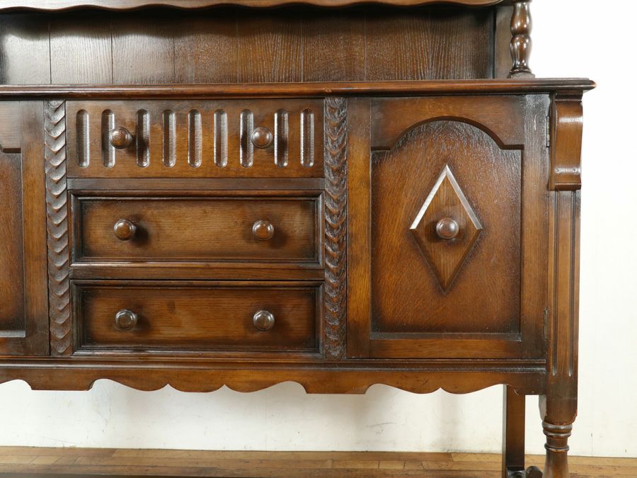 イギリスアンティーク家具カップボード 59698