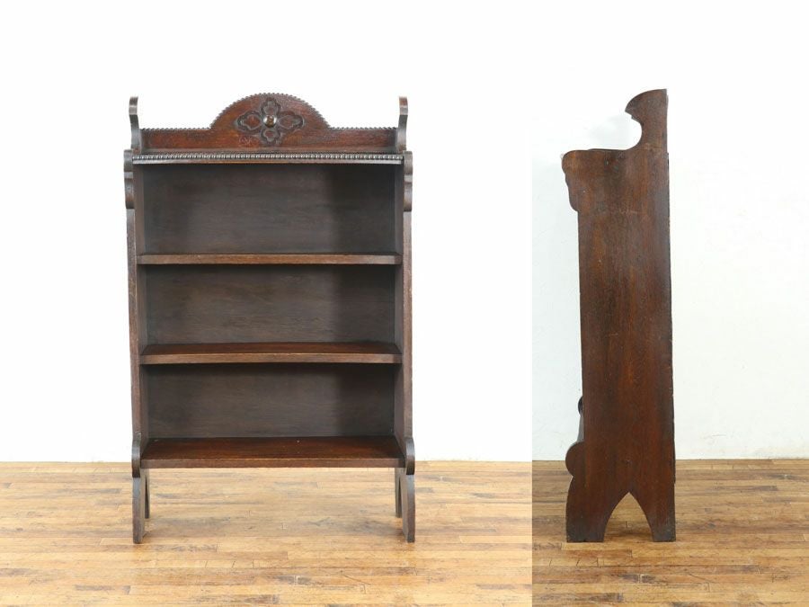 アンティーク家具オープンブックケース 59627