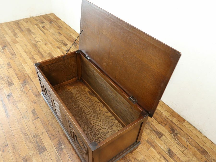 イギリスアンティーク家具コファー 59555