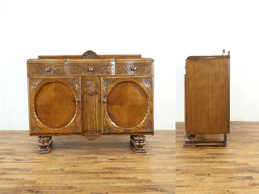 イギリスアンティーク家具サイドボード 59694