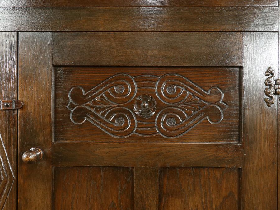 イギリスアンティーク家具カップボード 59691