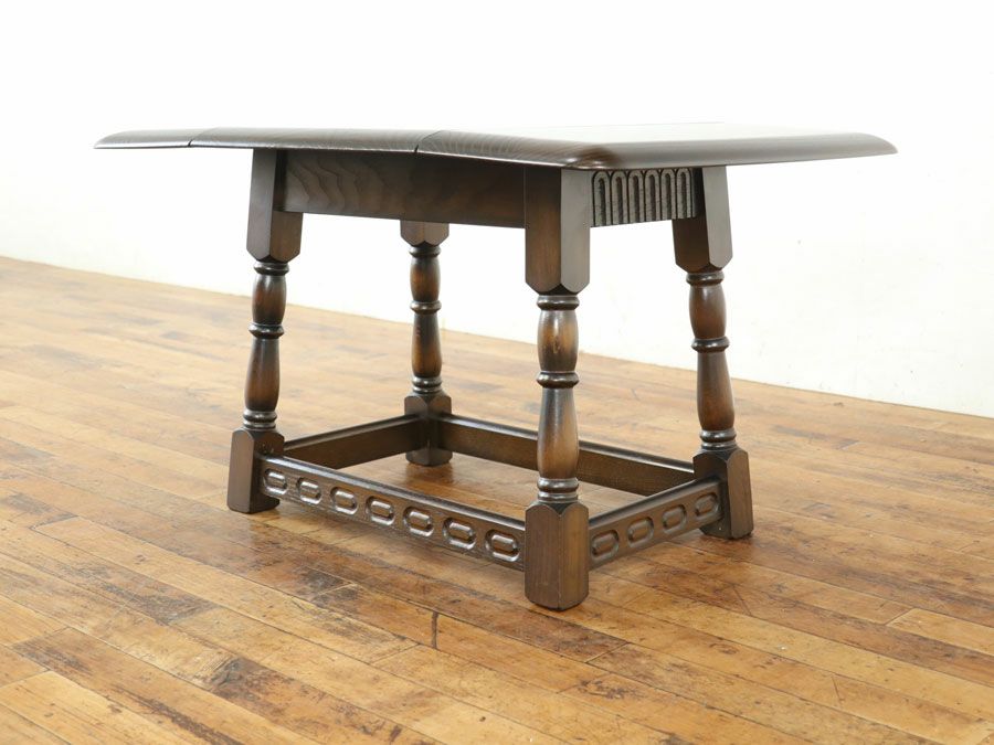 アンティーク家具拡張式コーヒーテーブル 59572