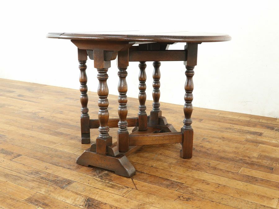 アンティーク　ミニゲートレッグテーブル 59576