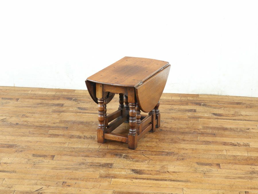 アンティーク ミニゲートレッグテーブル 59575