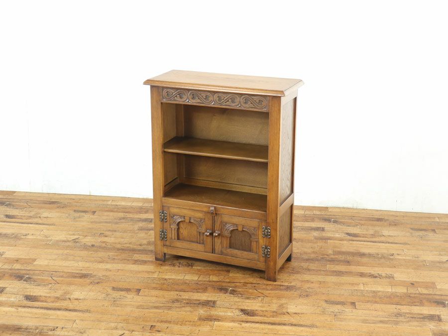 アンティーク家具オープンブックケース 59633