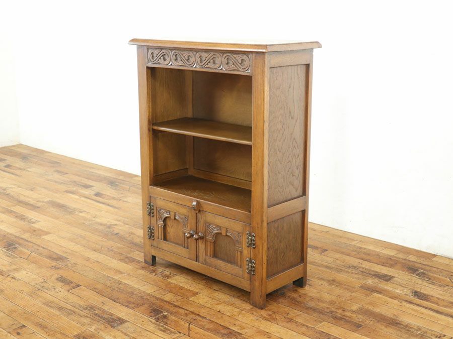 アンティーク家具オープンブックケース 59633