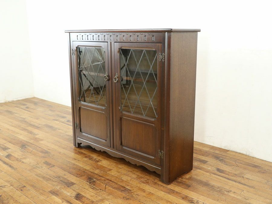 イギリスアンティーク家具ブックケース 59730