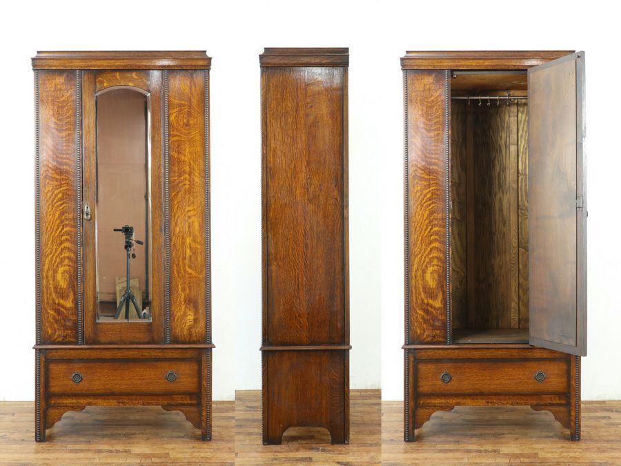 イギリスアンティーク家具ワードローブ 59670