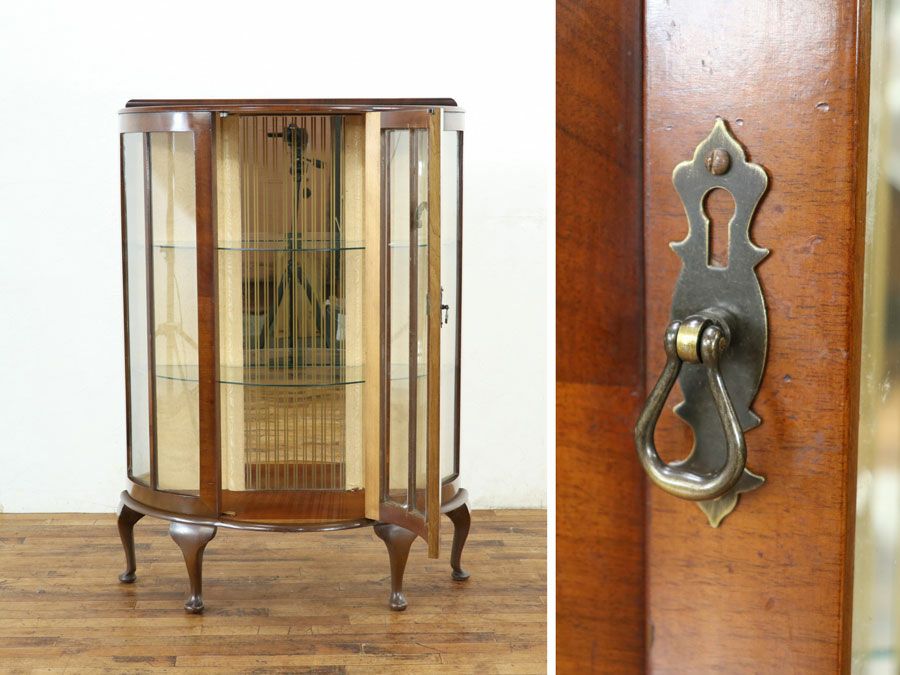 イギリスアンティーク家具ショーケース 59631