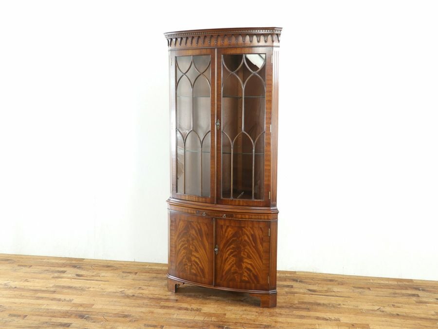 イギリス家具コーナーキャビネット 59554